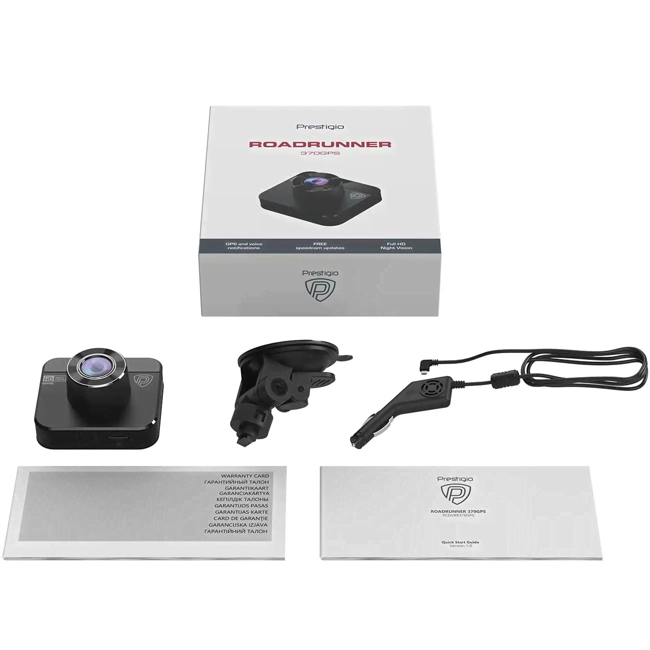 Prestige Видеорегистратор Prestigio RoadRunner 370GPS (PCDVRR370GPS) видеорегистраторы-4