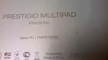 планшет Prestigio pmp 810 f3g разборка крышки