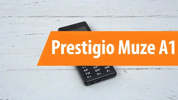 Распаковка сотовых телефонов Prestigio Muze A1 / Unboxing Prestigio Muze A1