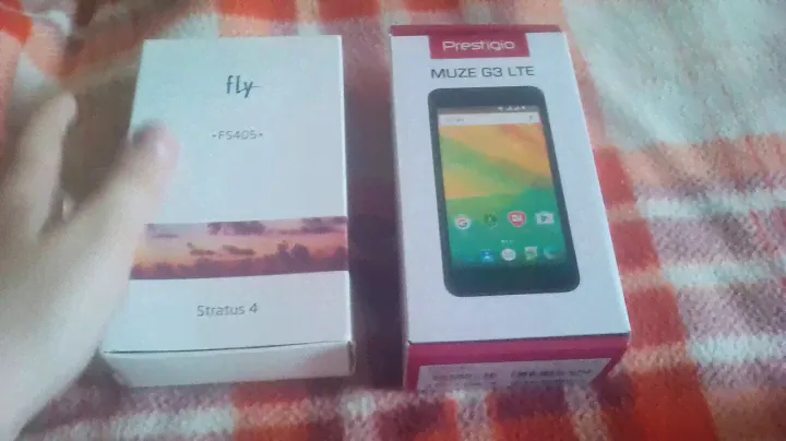 Fly •FS405• Stratus 4 vs Prestigio MUZE G3 LTE