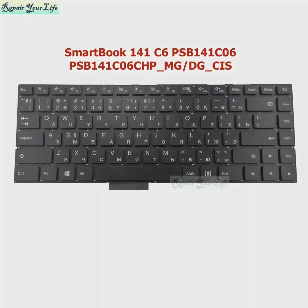 PSB141C06 английская и русская клавиатура для Prestigio SmartBook 141 c6 PSB141C06CHP_MGDG_CIS RURUSStreet Сменные клавиатуры (art.: 3920bdb98c6e0)-2