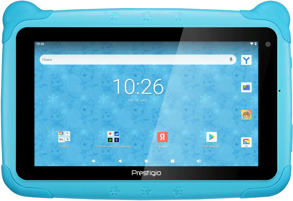 Планшет Prestigio SmartKids PMT3997 7" 1/16Gb Light Blue (комплект)
