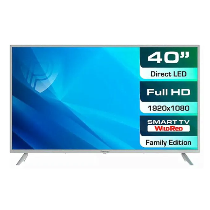 Телевизор 40" Prestigio LED TOP WR серебристый (PTV40SS06Y_CIS_ML)